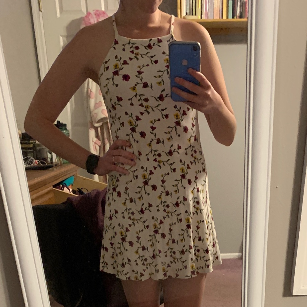Floral skater dress